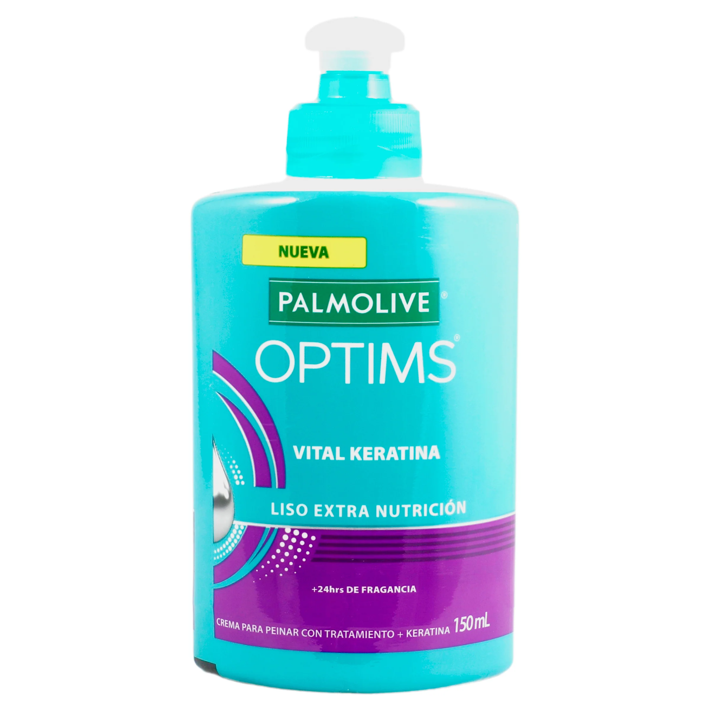 Crema Palmolive Optims Para Peinar Liso 150Ml