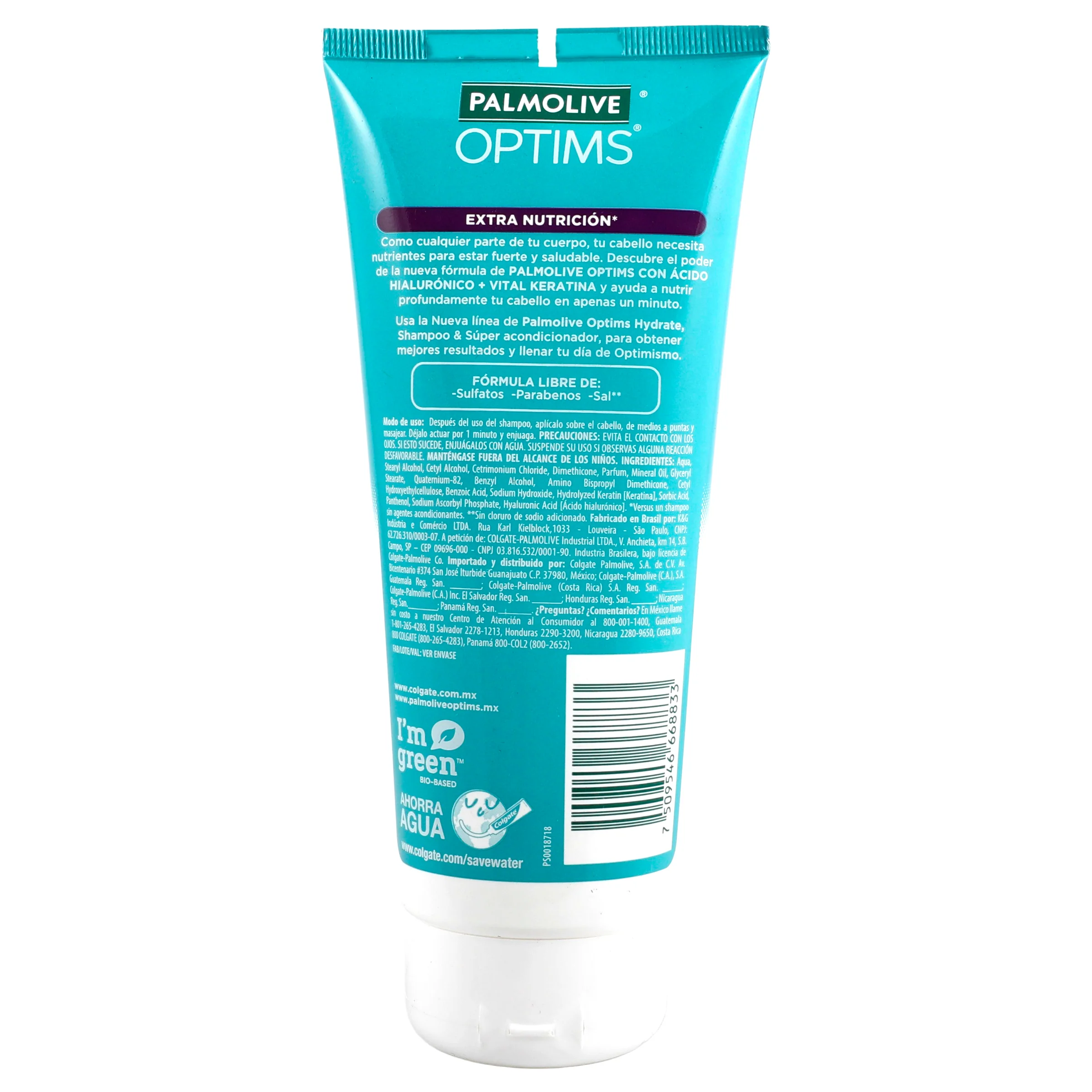 Acondicionador Palmolive Optims Hidratacion Acido -Hiaurionico 170Ml - Image 4