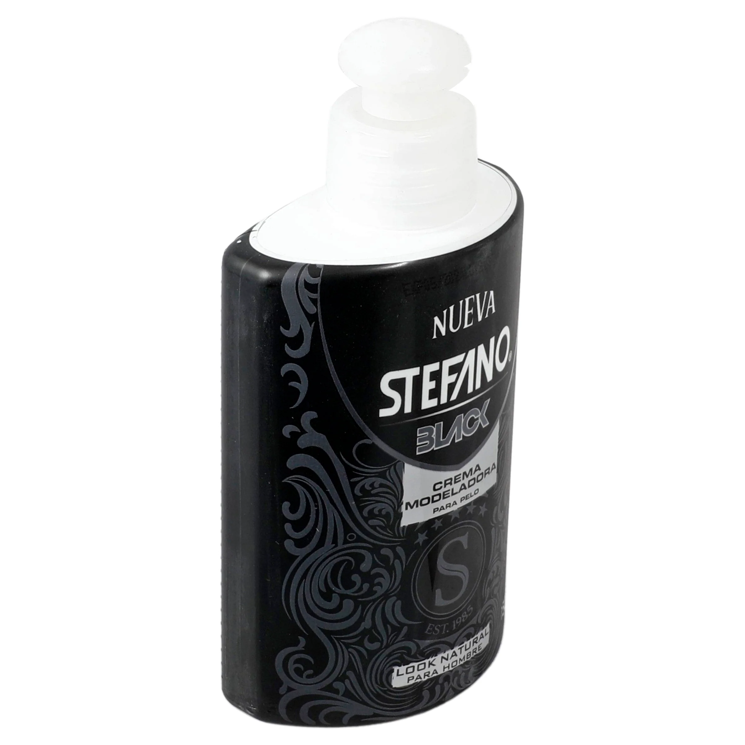 Crema Para Peinar Stefano Black M-Pel Hombre 150Ml - Image 4