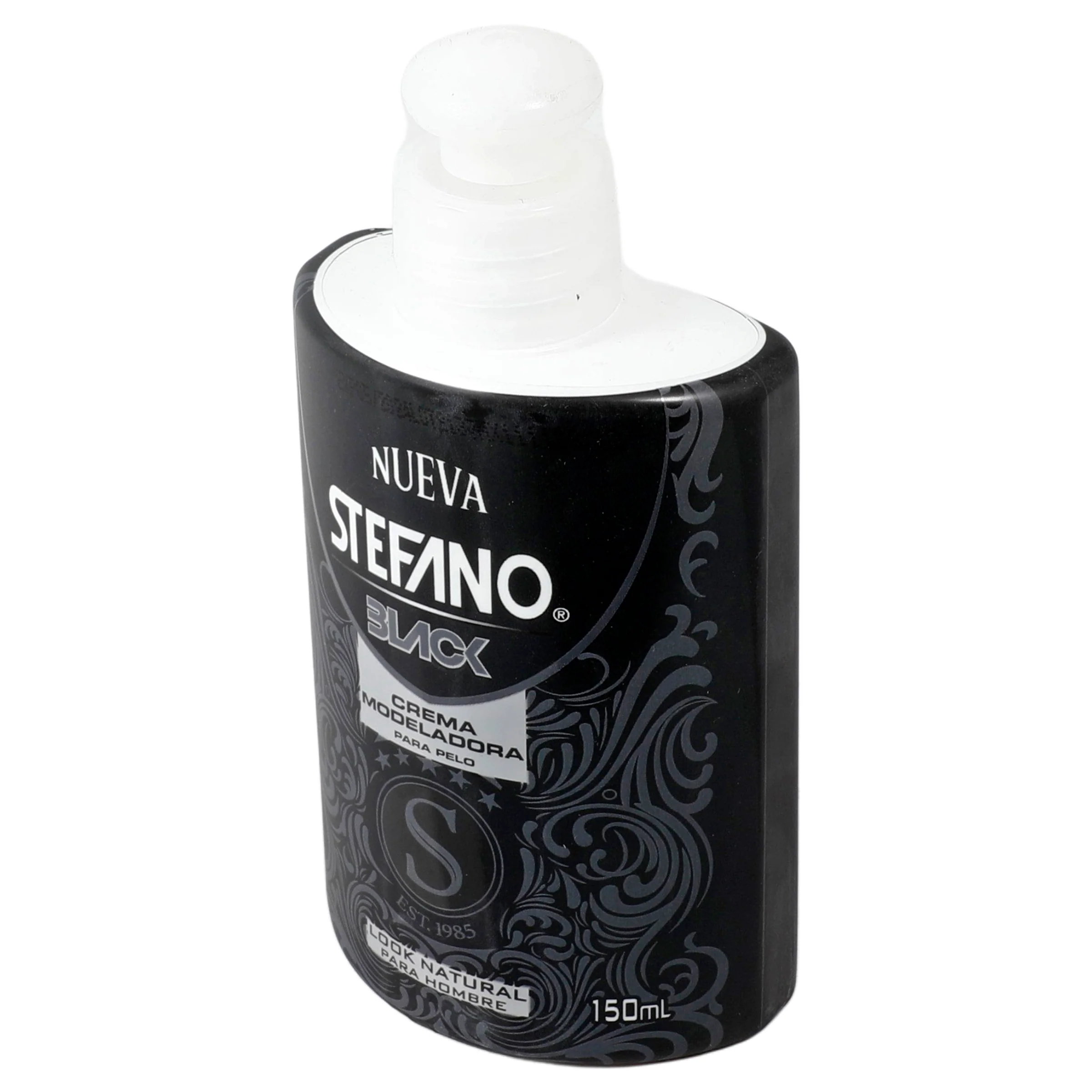 Crema Para Peinar Stefano Black M-Pel Hombre 150Ml - Image 6