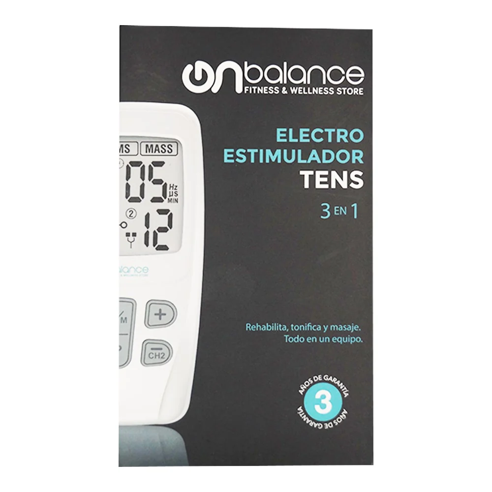 Electroestimulador On Balance 3 En 1