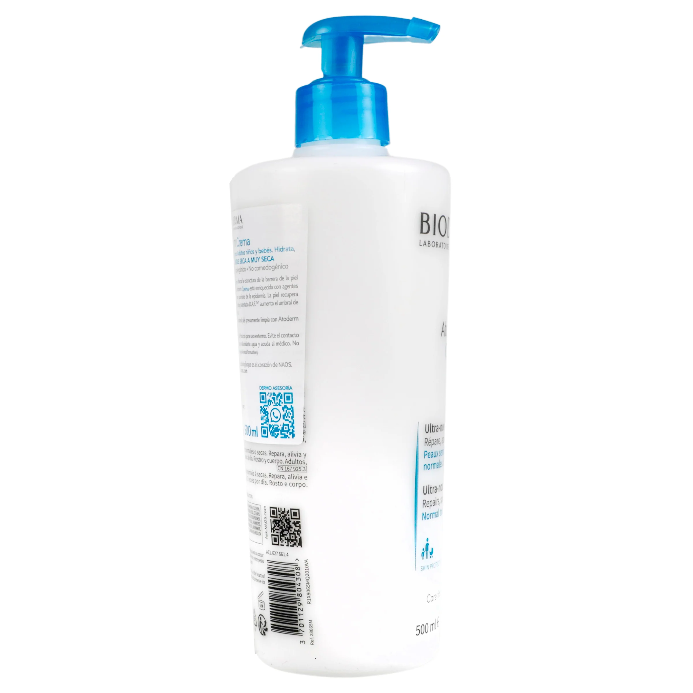 Crema Atoderm Hidratante Rostro Y Cuerpo 500Ml - Image 8