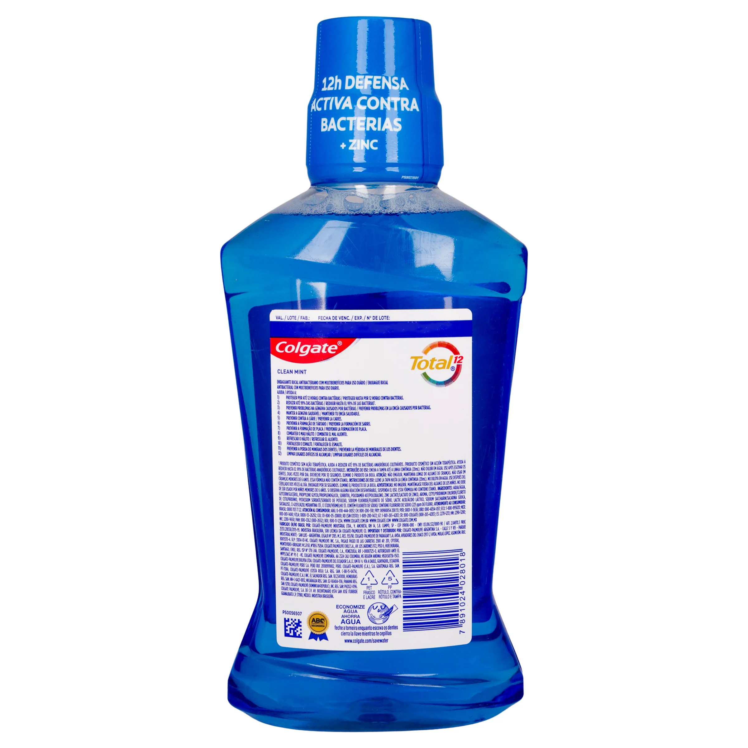 Enjuage Bucal Colgate Total12 Clean 500 Ml - Image 11