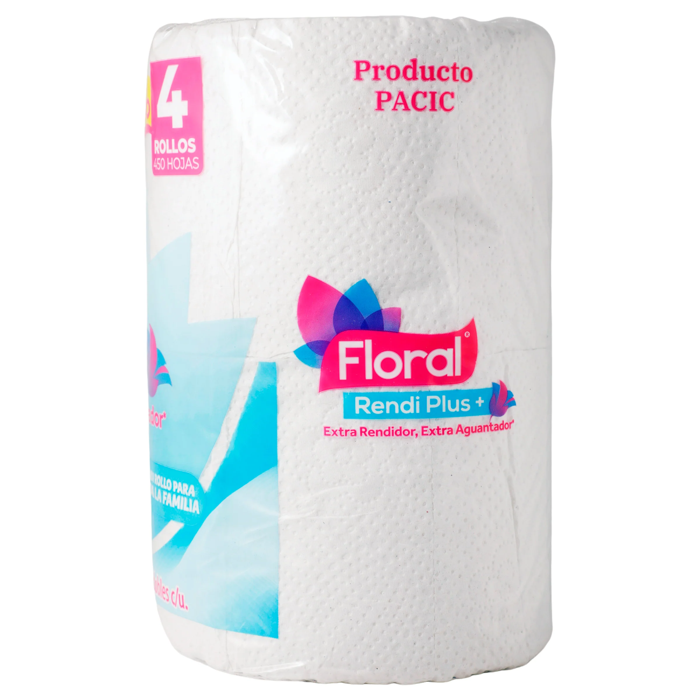 Papel Higienico Floral Rendi Plus + Con 4 Piezas - Image 5