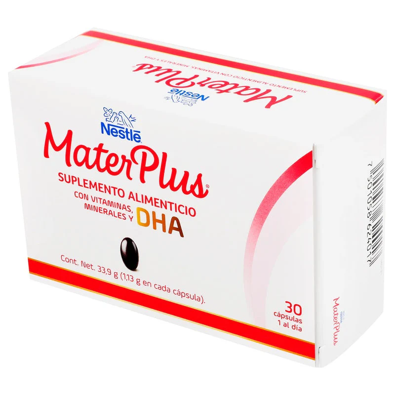 Materplus Suplemento Alimenticio Con 30 Capsulas - Image 4