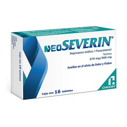 Neoseverin 275/300 Mg Con 16 Tabletas