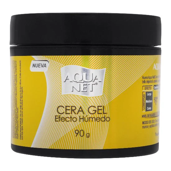 Cera Gel Aqua Net Efec Humedo 90 G
