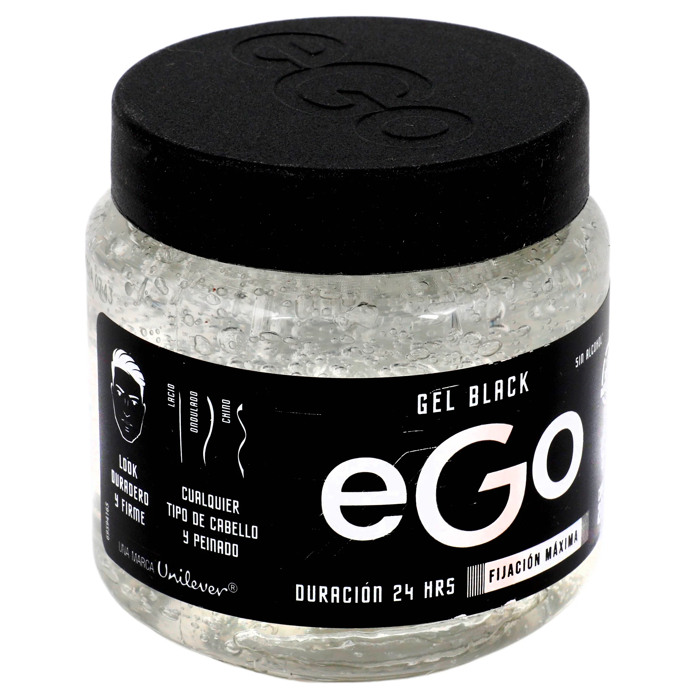 Gel Ego Black 24 Horas Fijacion Maxima 220 Ml - Image 2