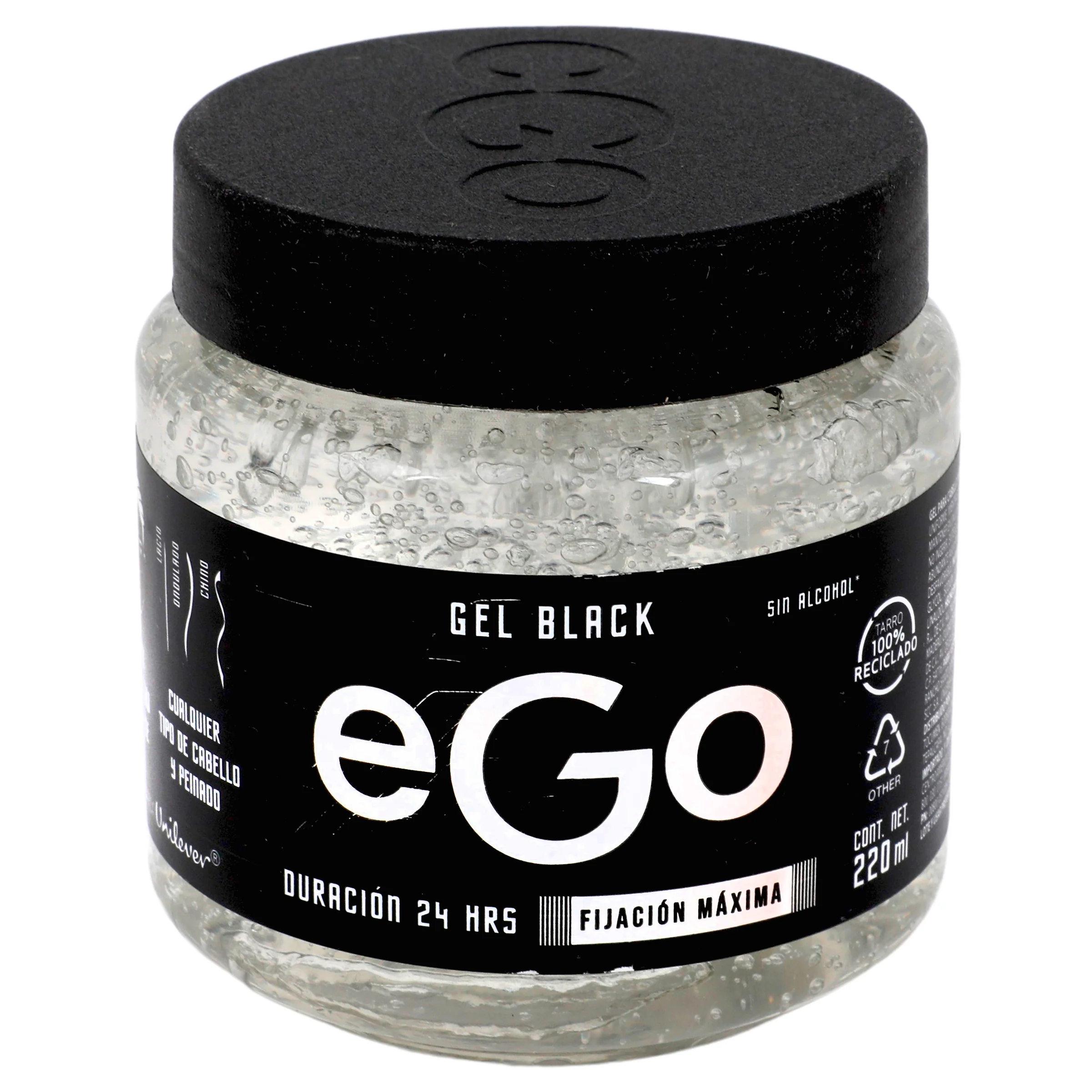 Gel Ego Black 24 Horas Fijacion Maxima 220 Ml - Image 3