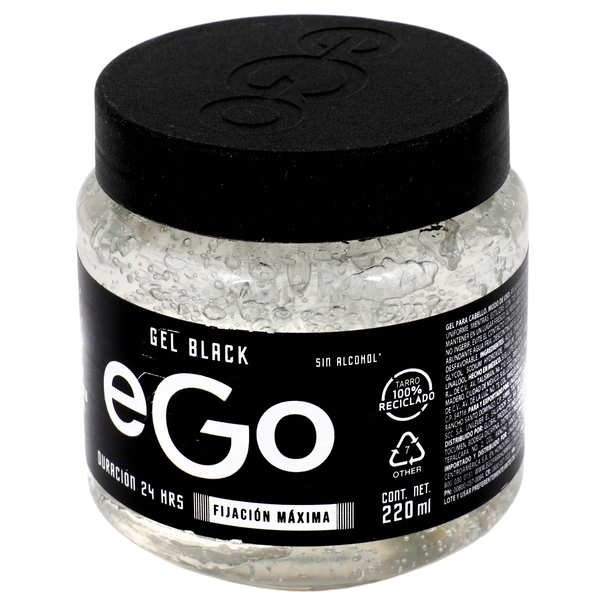 Gel Ego Black 24 Horas Fijacion Maxima 220 Ml - Image 4