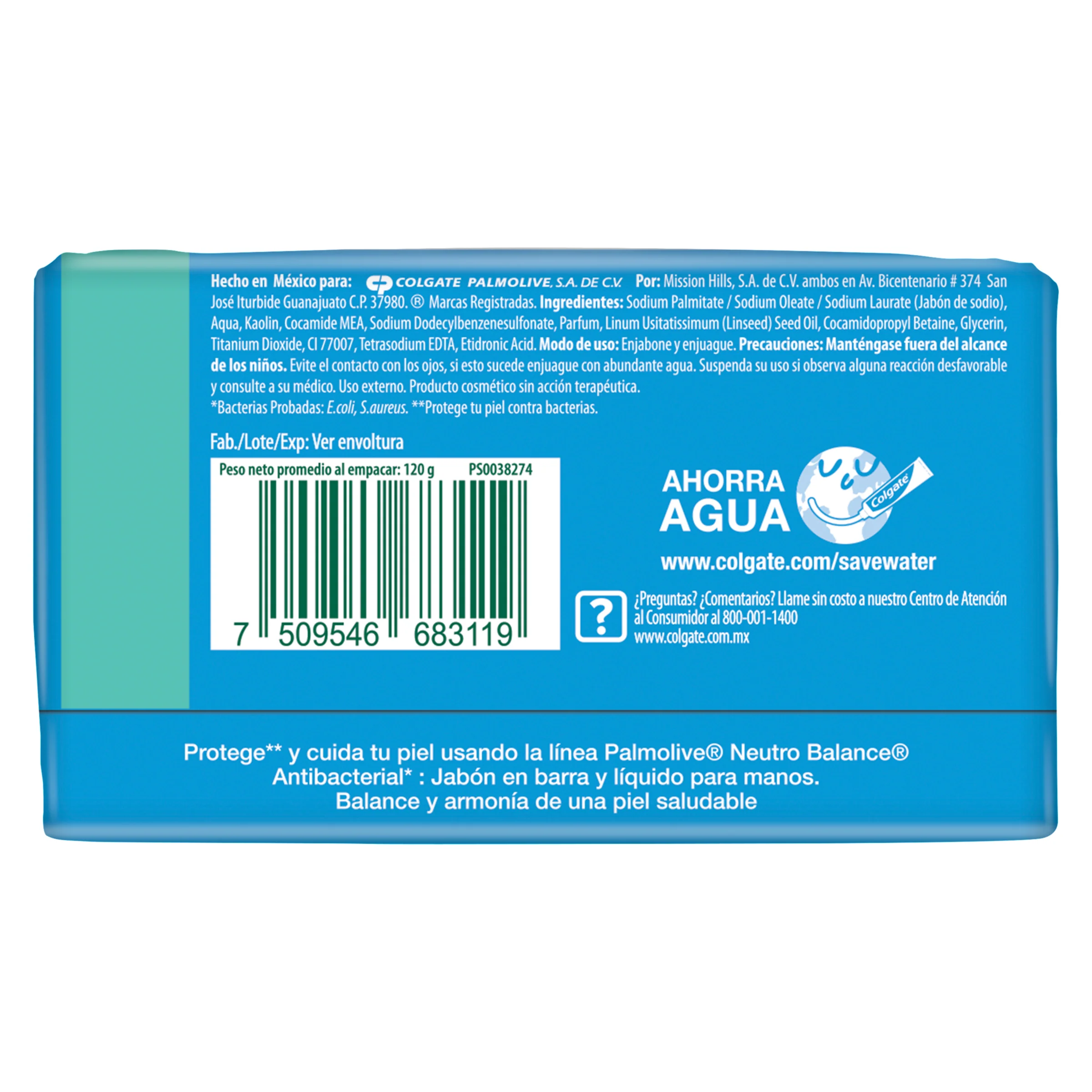 Jabon Palmolive N-Bal Antibacter 120 G - Image 4