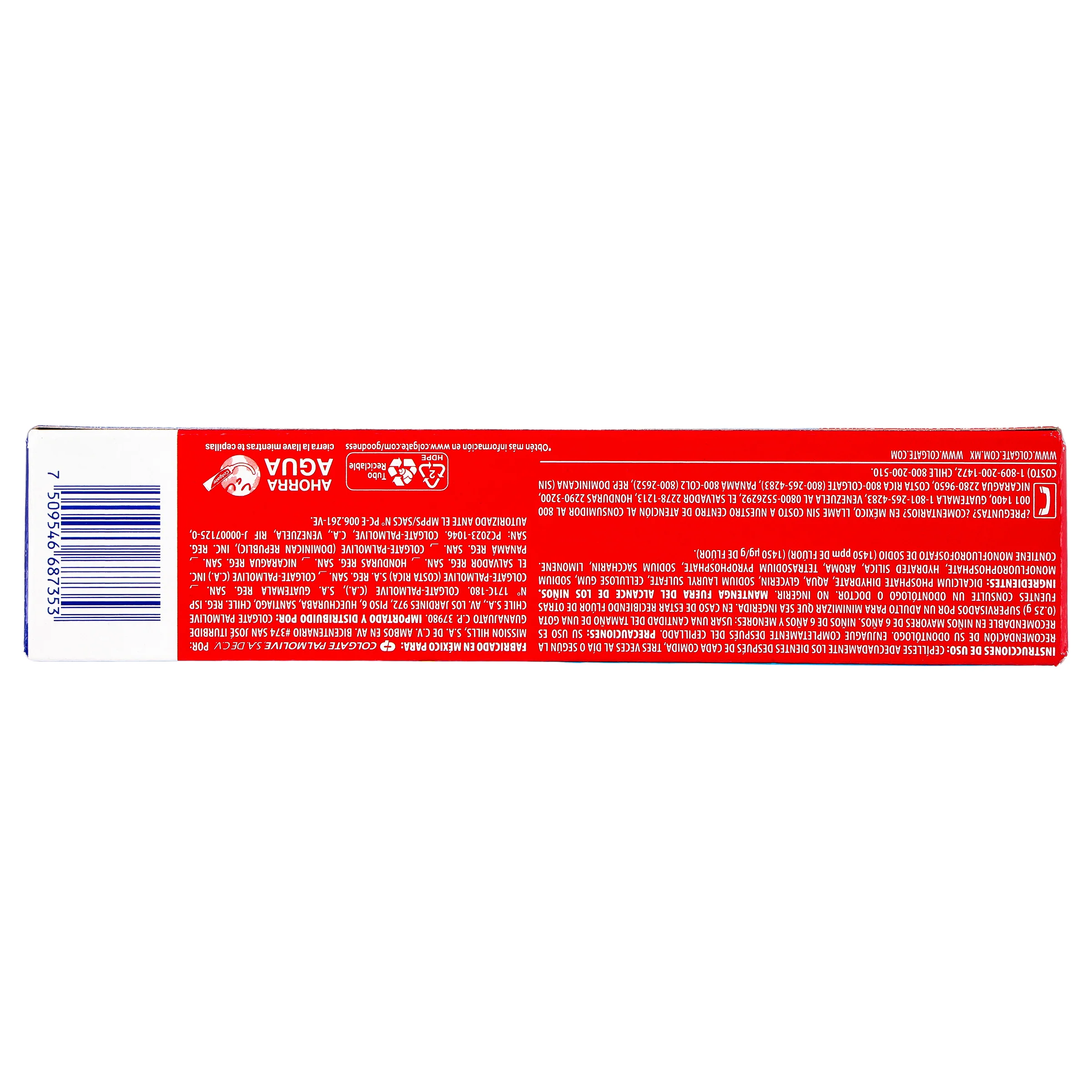 Crema Dental Colgate Mfp Con Calcio Proteccion Anti Caries 90 Ml - Image 11