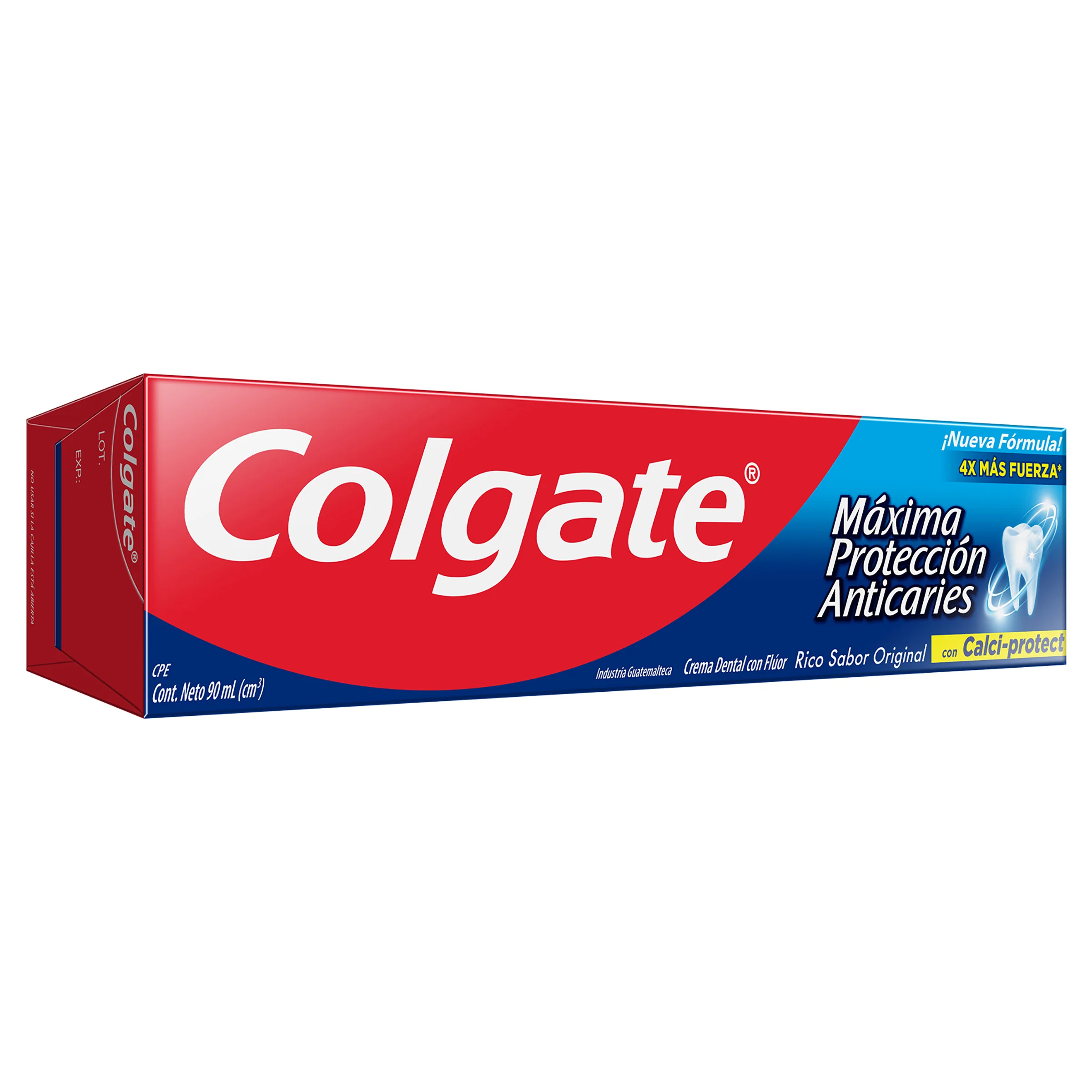 Crema Dental Colgate Mfp Con Calcio Proteccion Anti Caries 90 Ml - Image 3