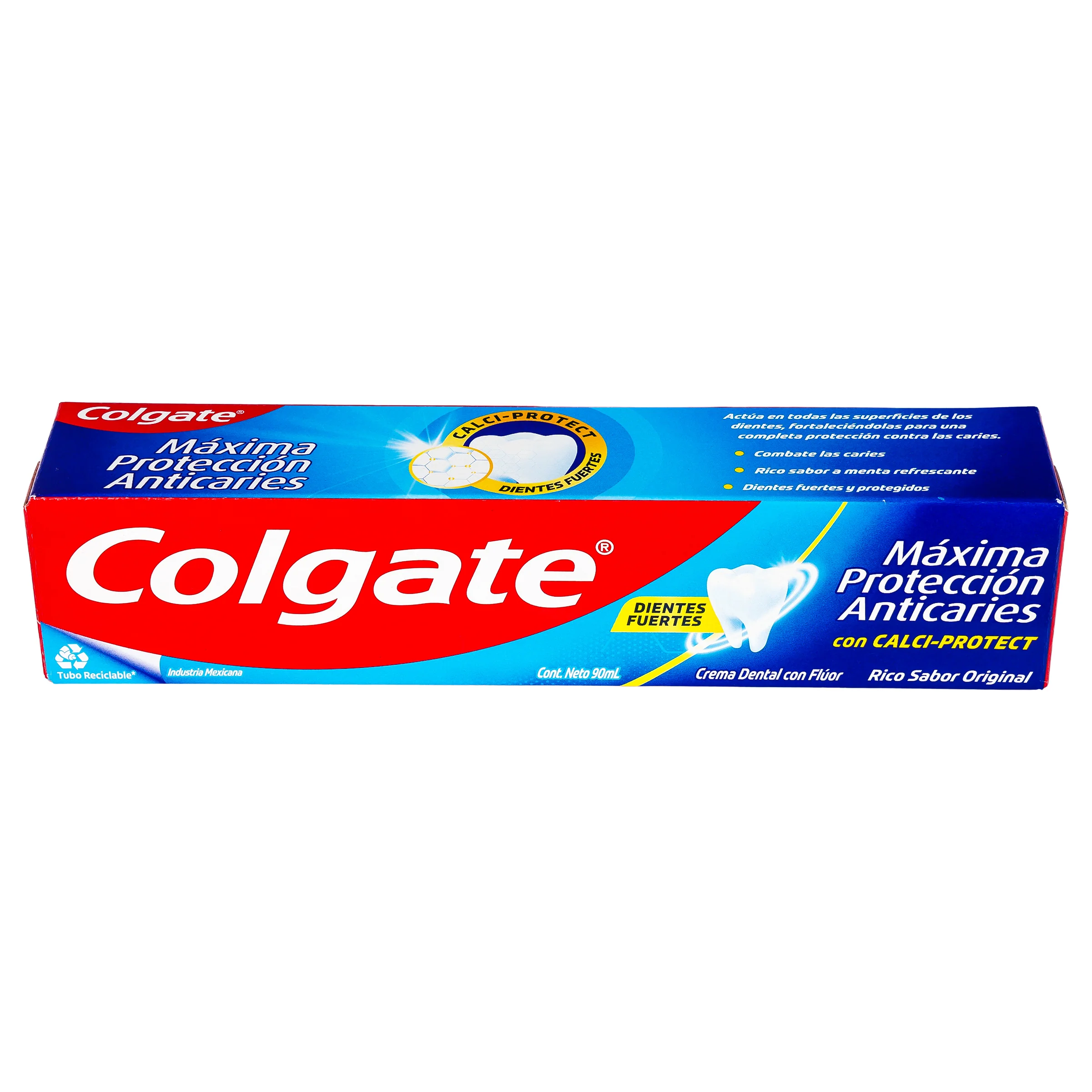 Crema Dental Colgate Mfp Con Calcio Proteccion Anti Caries 90 Ml - Image 5