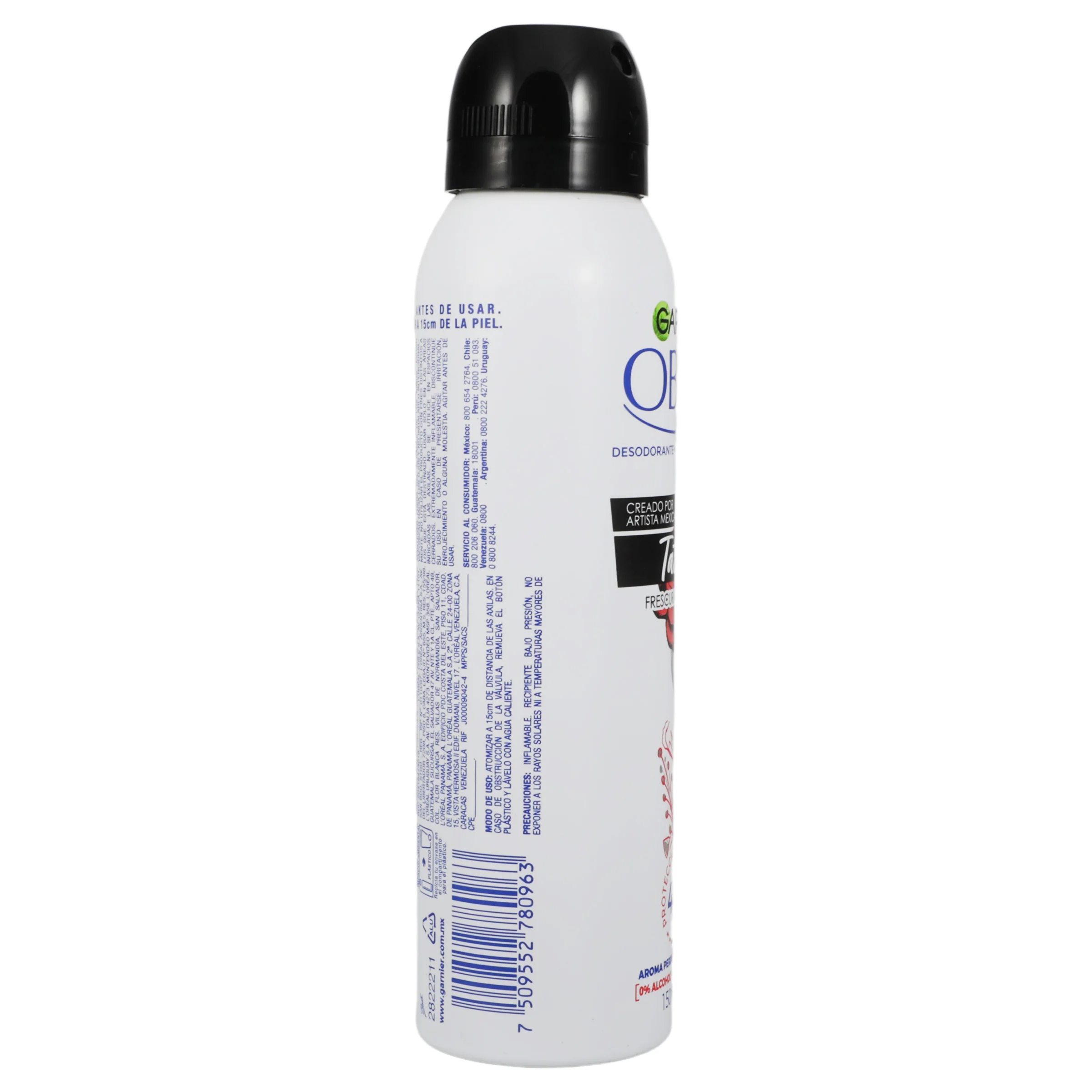 Desodorante Obao Wom Tattofres Spray 150 Ml - Image 3