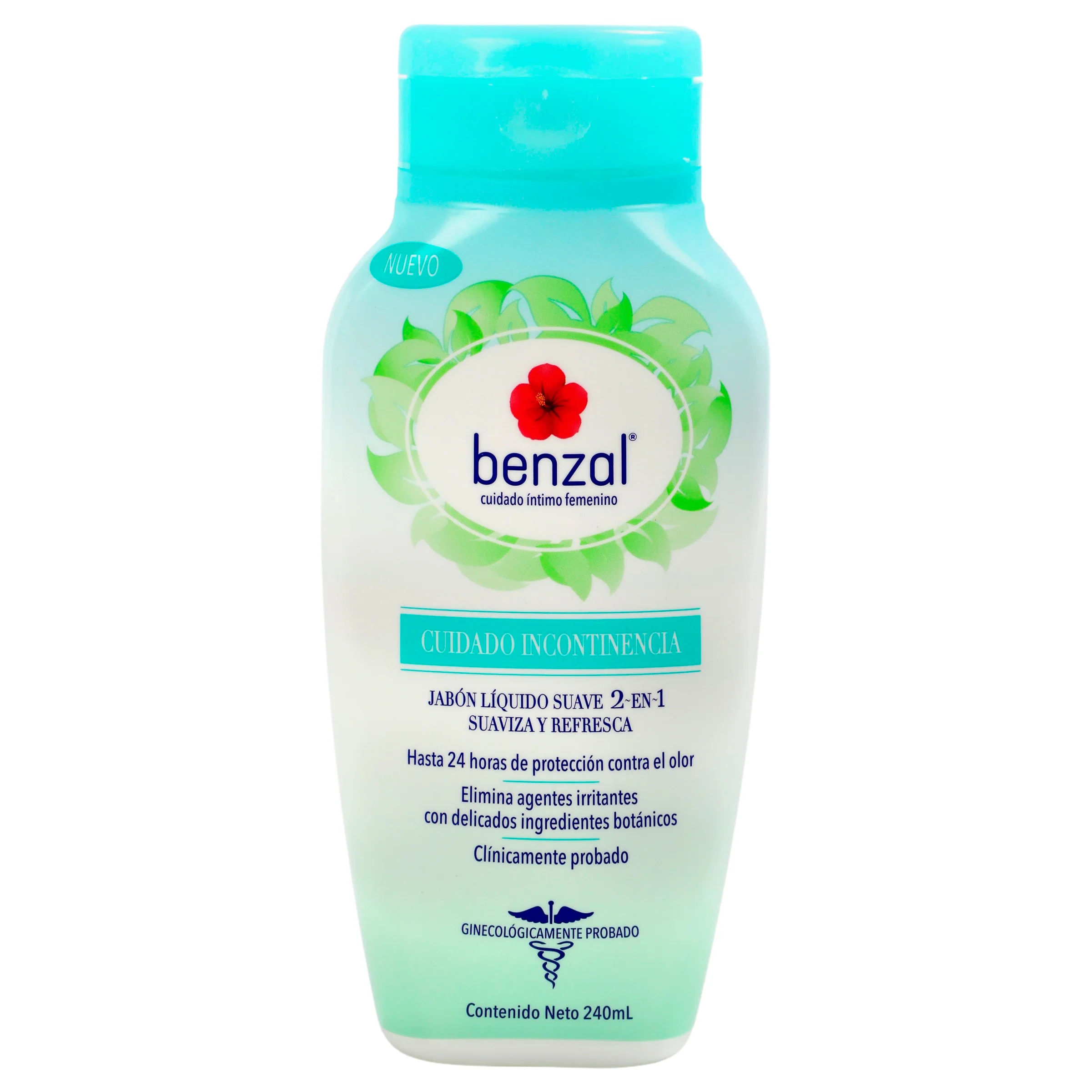 Jabon Liquido Benzal 2En1 Suave/Ref 240Ml