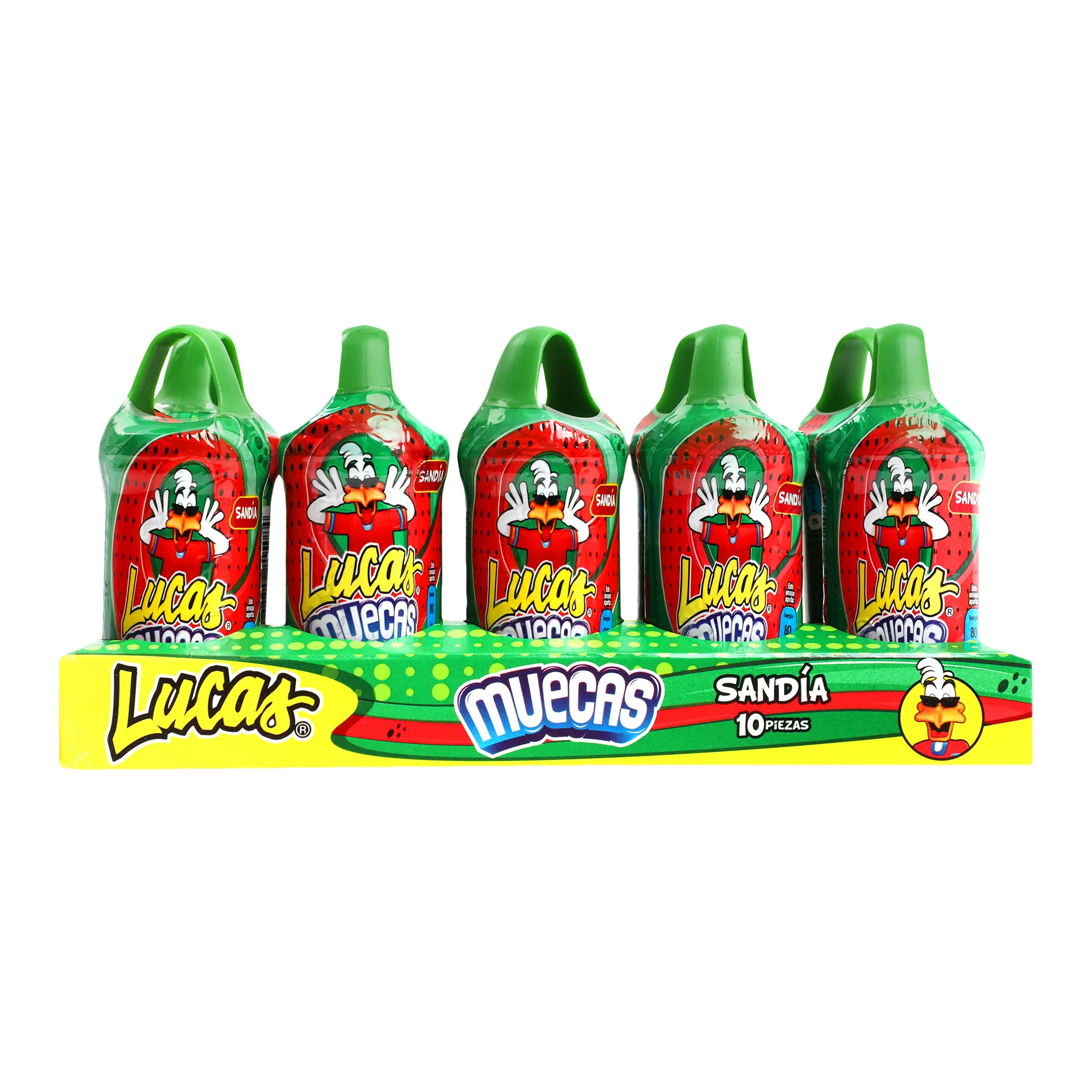 Exh Muecas Sandia Con 10 Piezas