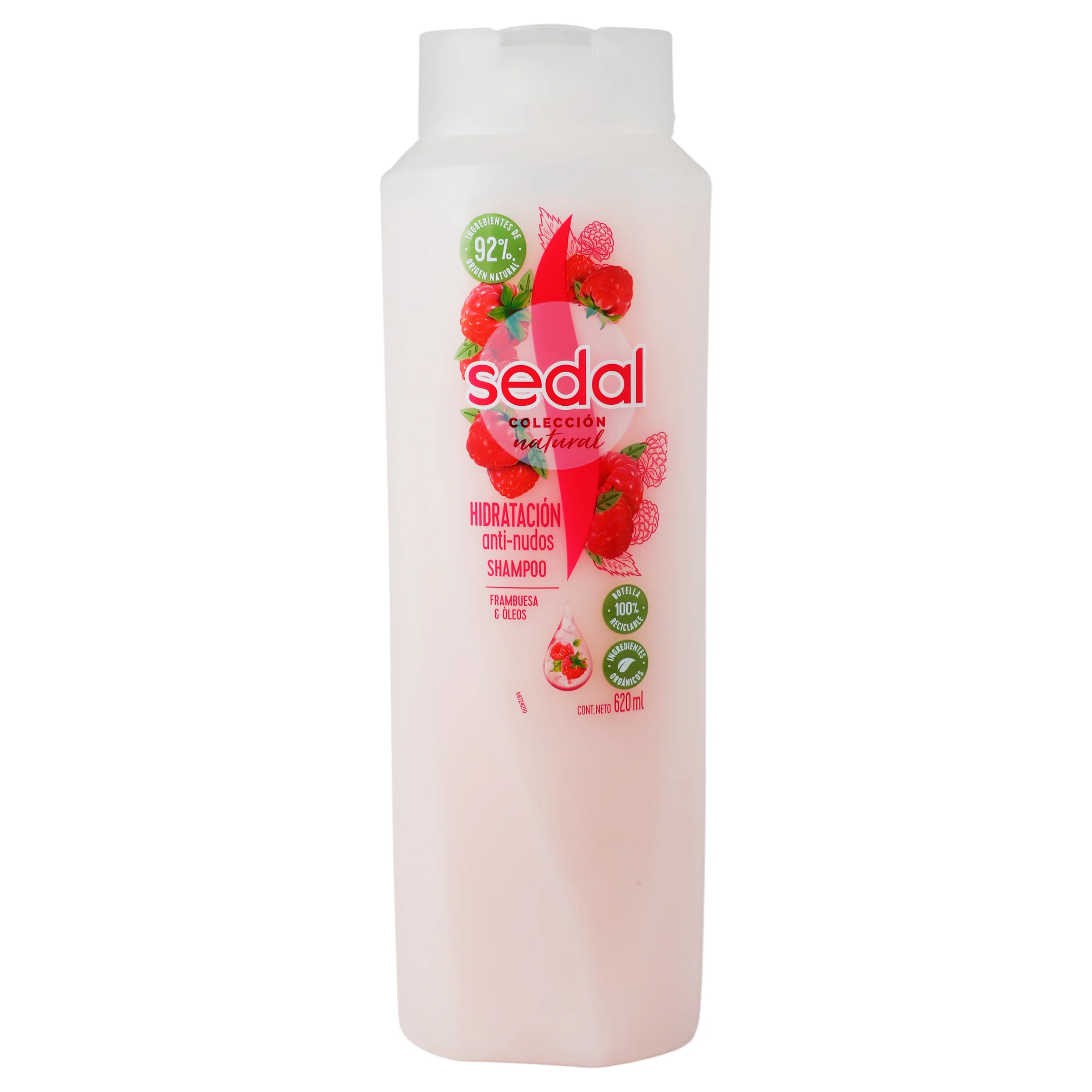 Shampoo Sedal Hidra A-Nudos Frambruesa 620 Ml