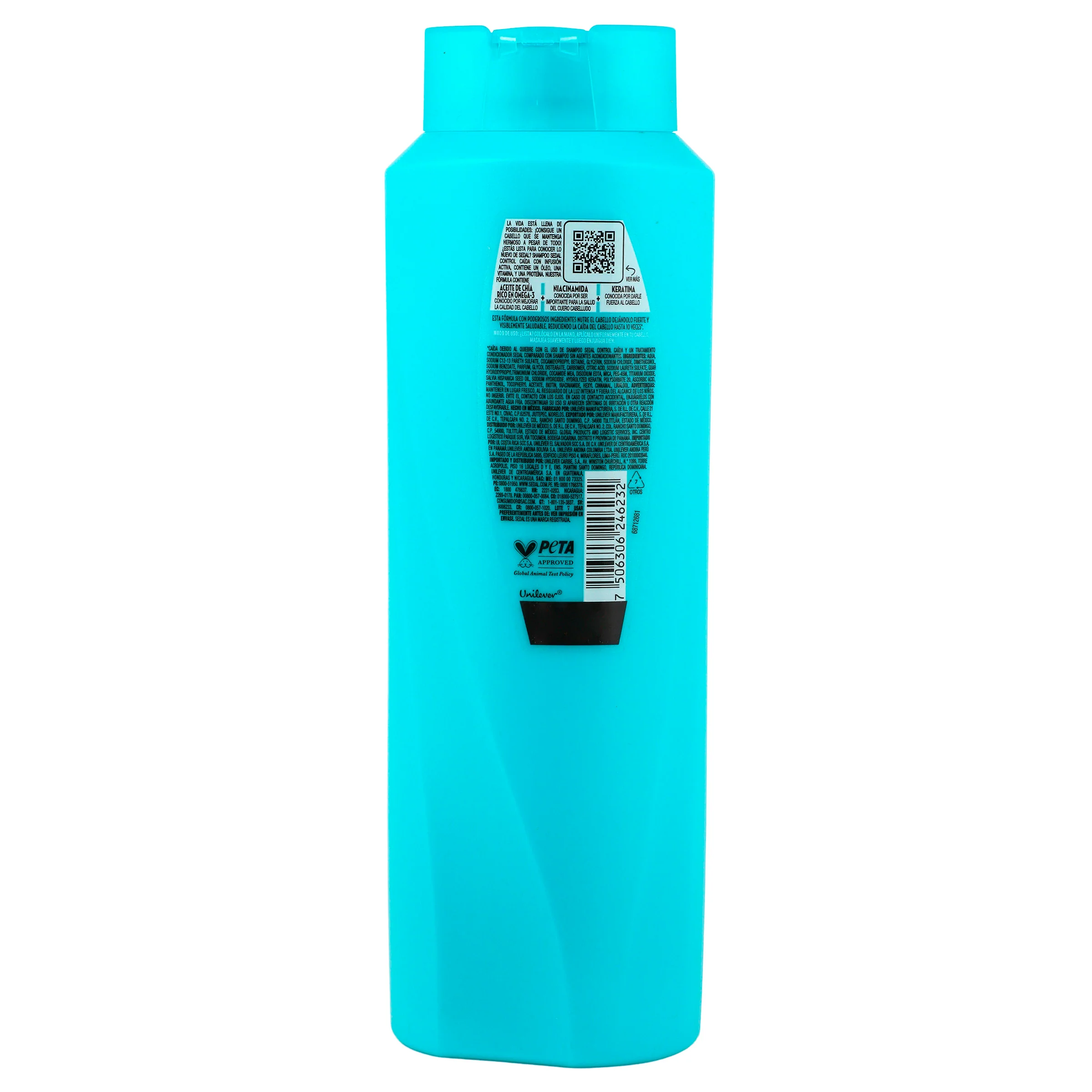 Shampoo Sedal Control Caida 620 Ml - Image 7