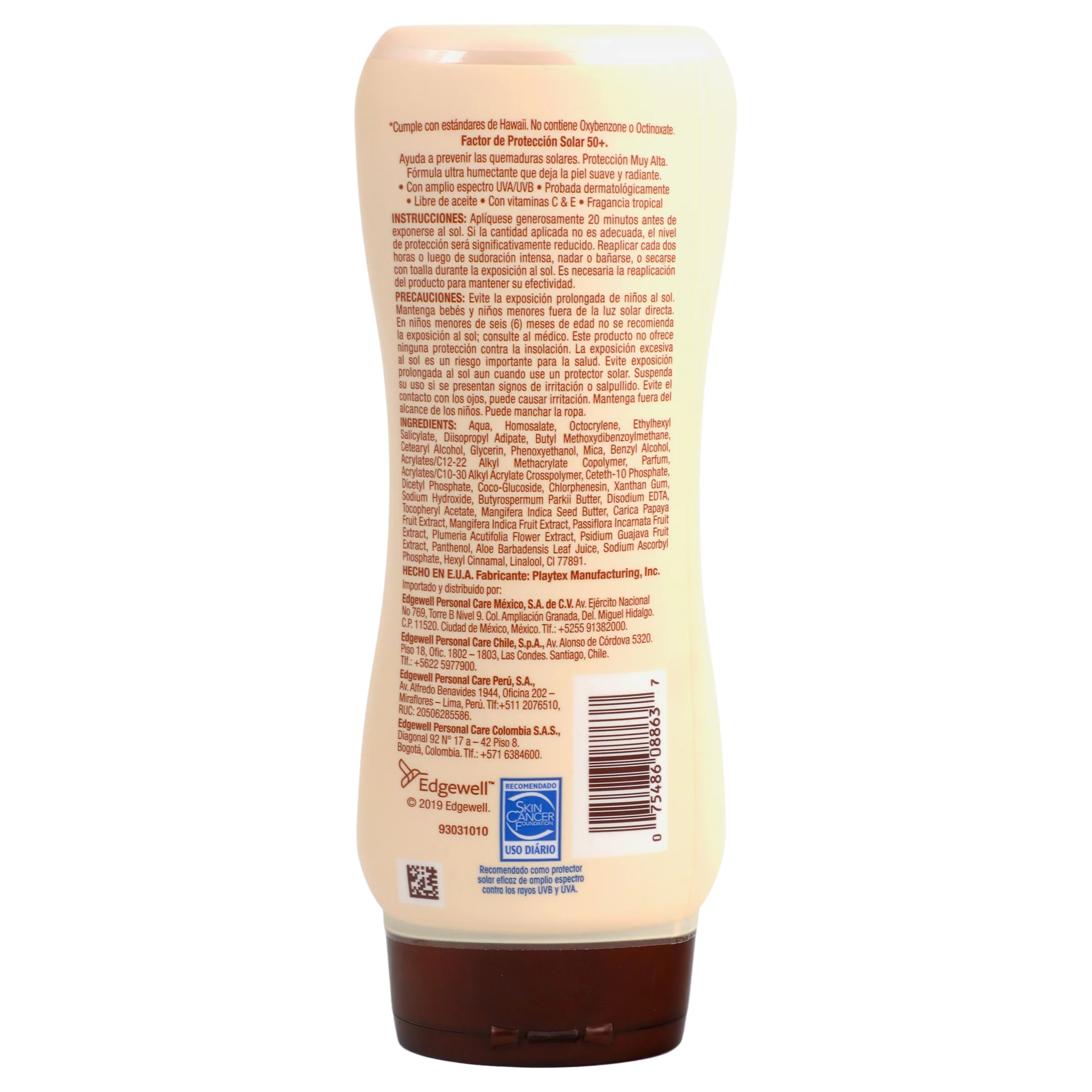 Bloqueador Hawai Sheer Touch Fps50 240 Ml - Image 7