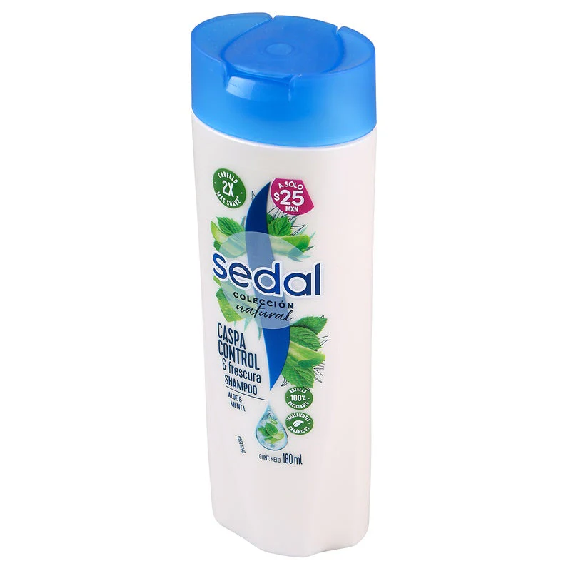 Shampoo Sedal Col-Nat Aloe-Mta 180 Ml - Image 5
