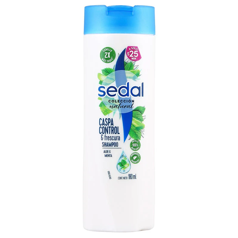 Shampoo Sedal Col-Nat Aloe-Mta 180 Ml - Image 7