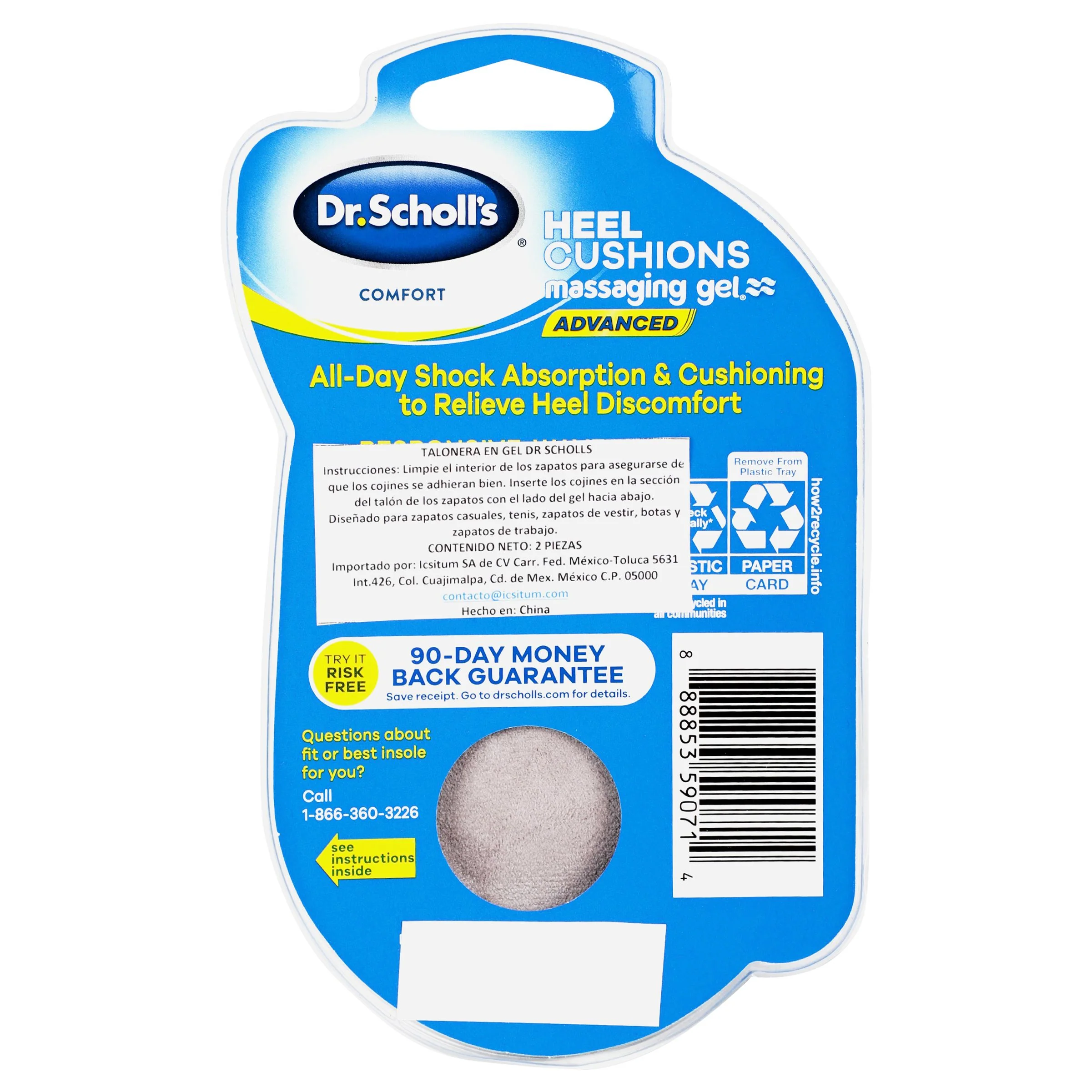 Talonera Scholl De Gel Caballero - Image 2
