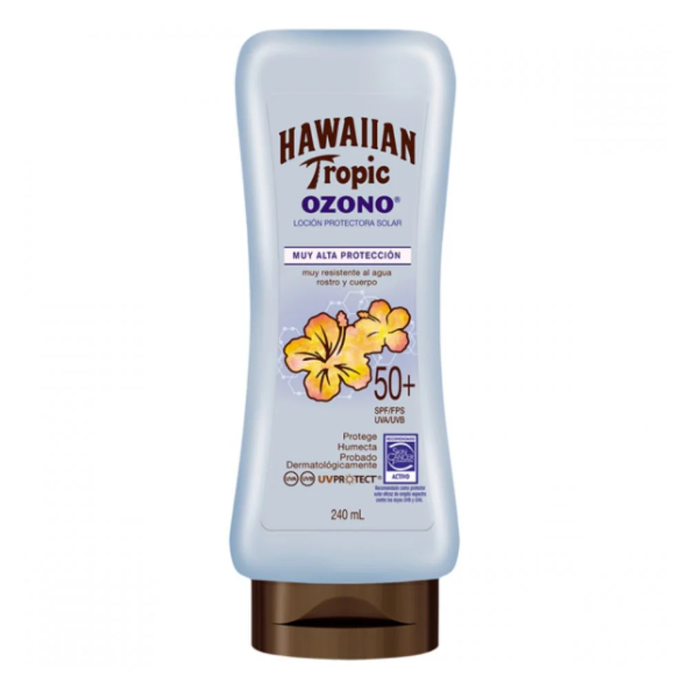 Bloqueador Hawai T Ozono Fps 50+ 240 Ml