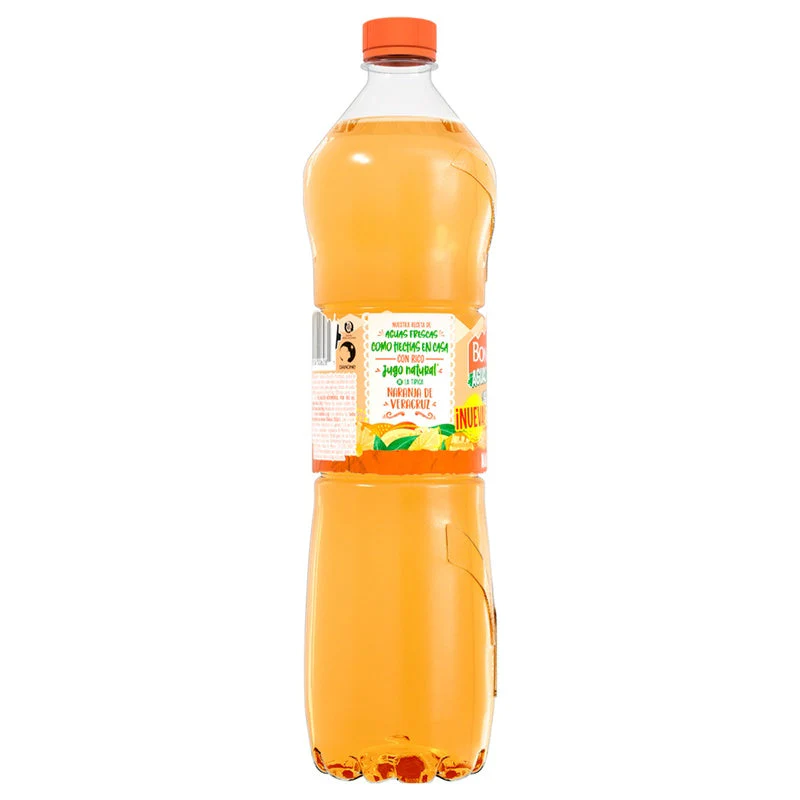 Agua Bonafont Juizzy Naranja Fresca 1 Litro - Image 2