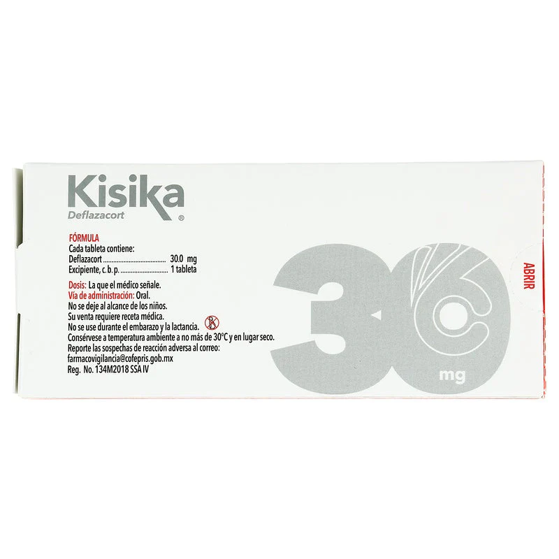 Kisika 30 Mg 10 Tabletas - Image 2