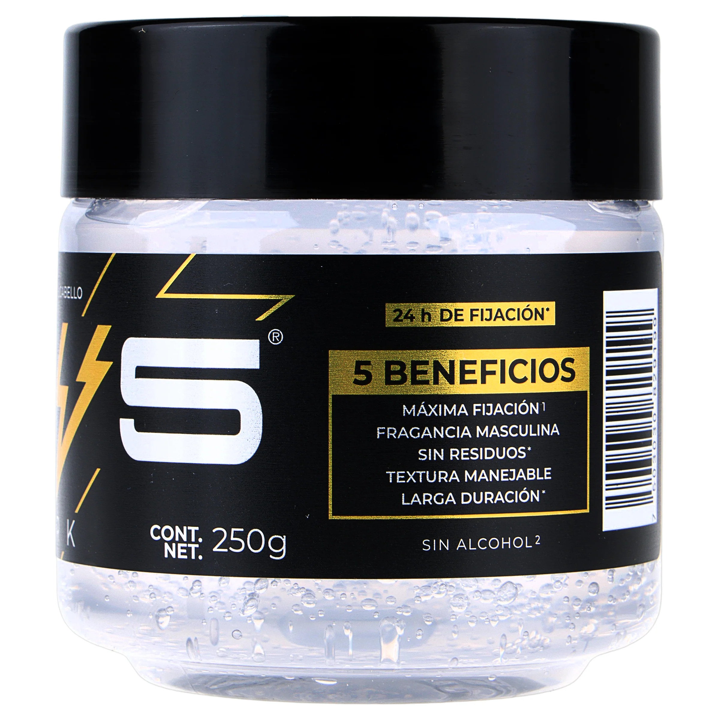 Gel Fijador Para Cabello Zeus Dark 250 Gr - Image 5