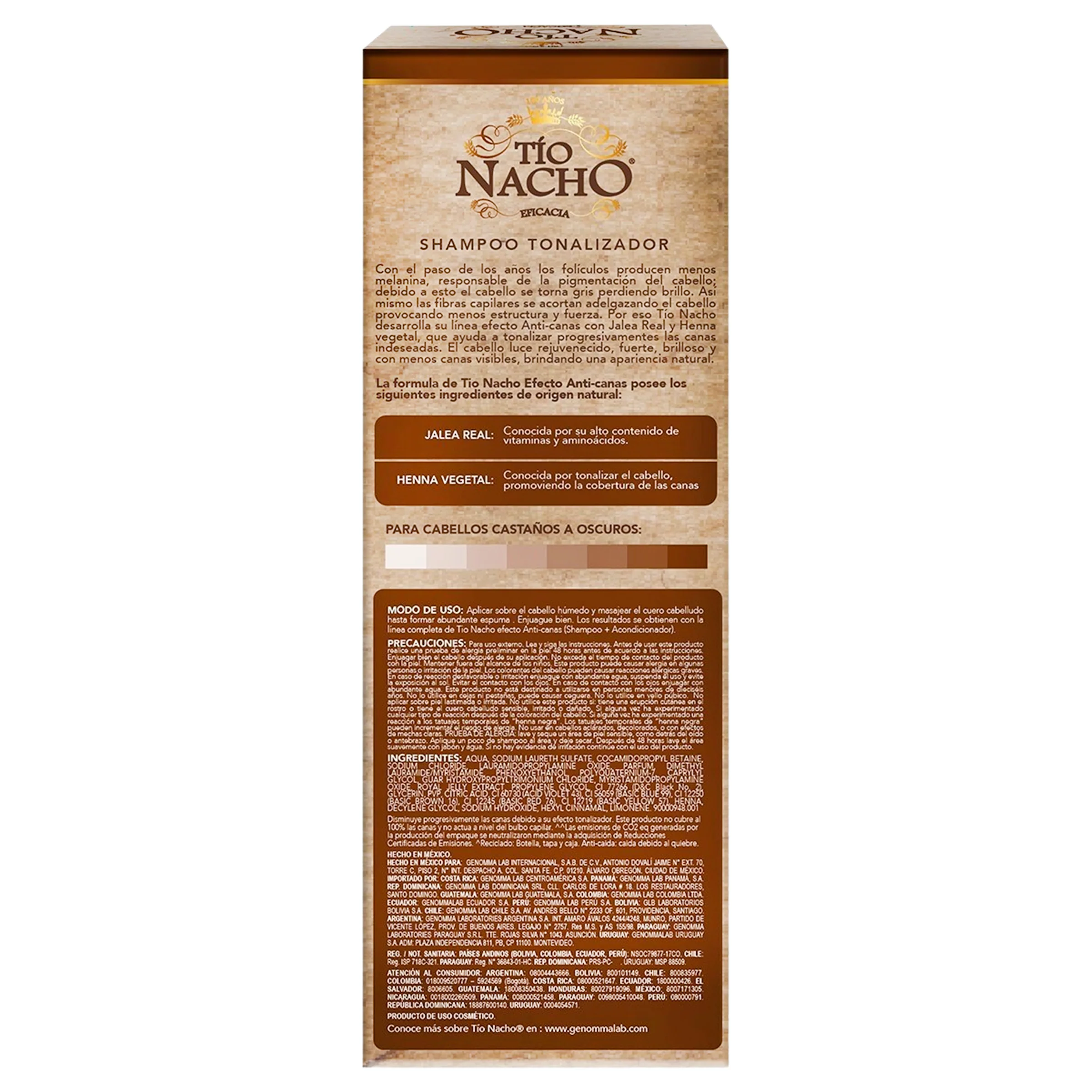 Tio Nacho Anti Canas Henna Egipcia 415 Ml - Image 3