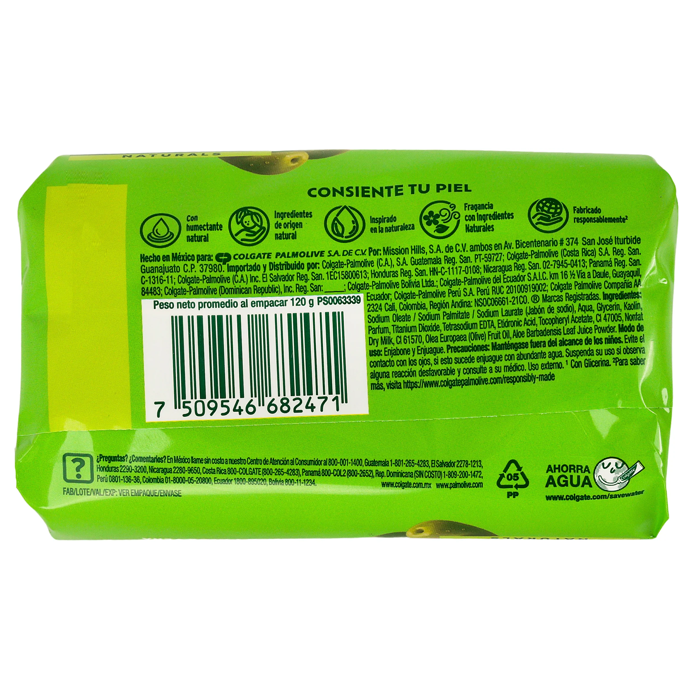 Jabon Palmolive Naturals Aloe Oliva 120 G - Image 7