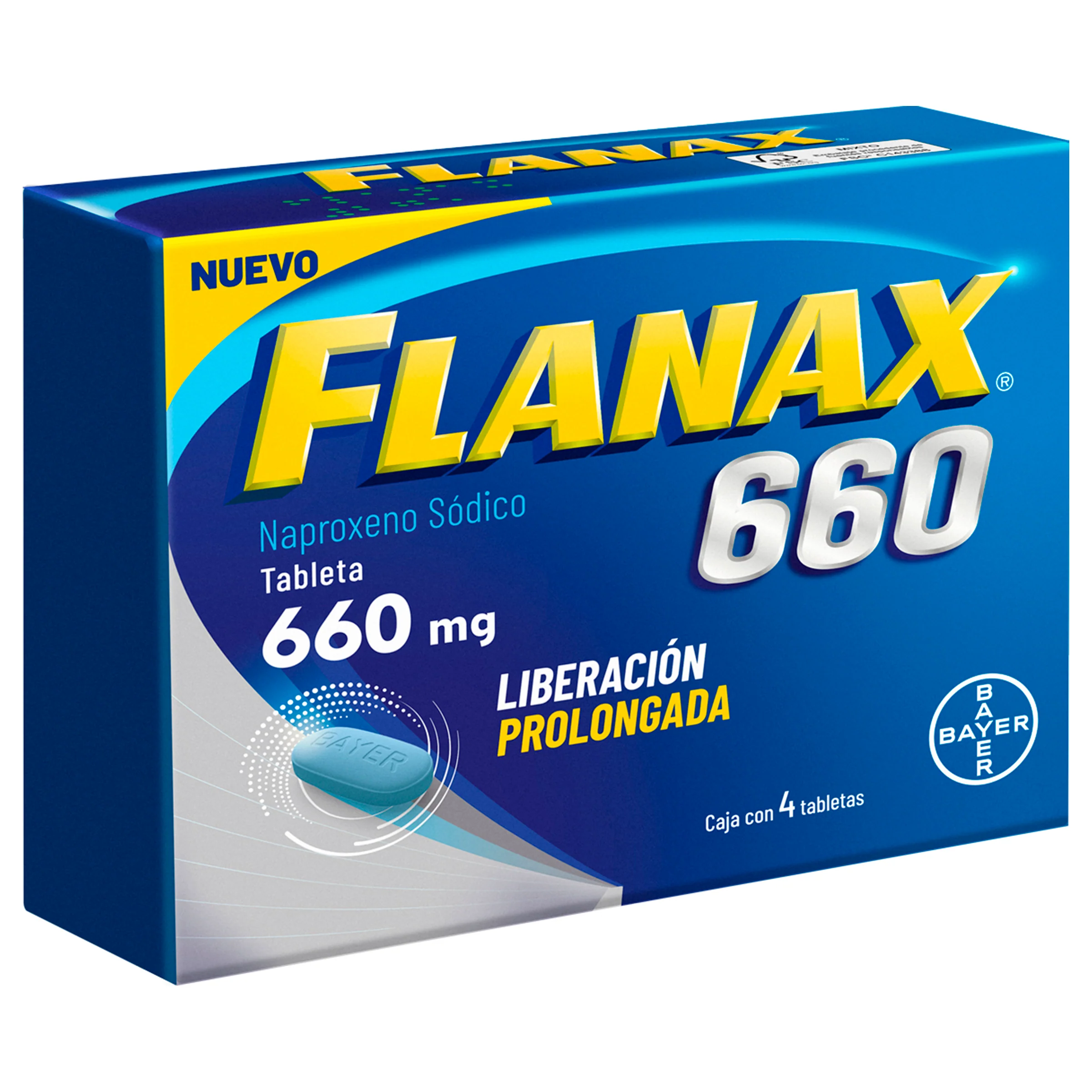 Flanax-660 660 Mg Con 4 Tabletas - Image 2