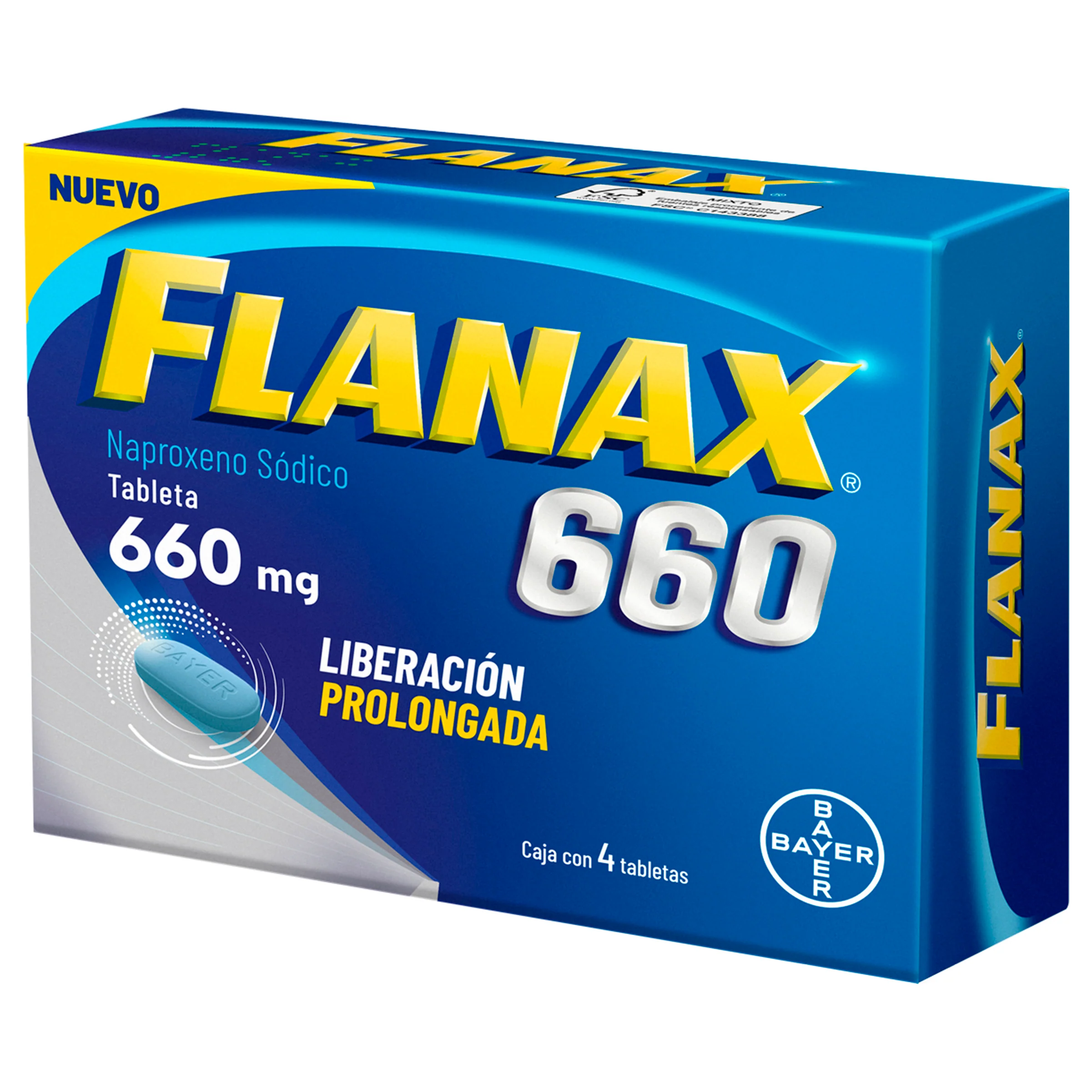 Flanax-660 660 Mg Con 4 Tabletas - Image 3