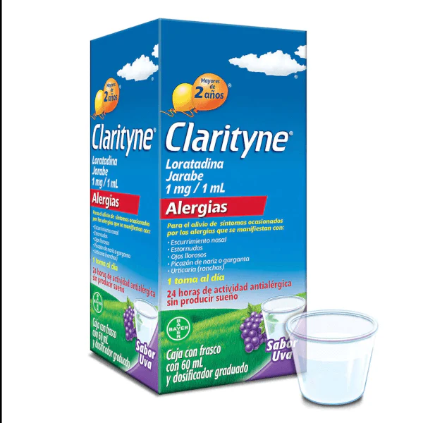 Clarityne 1 Mg Alergias Uva 60 Ml - Image 2