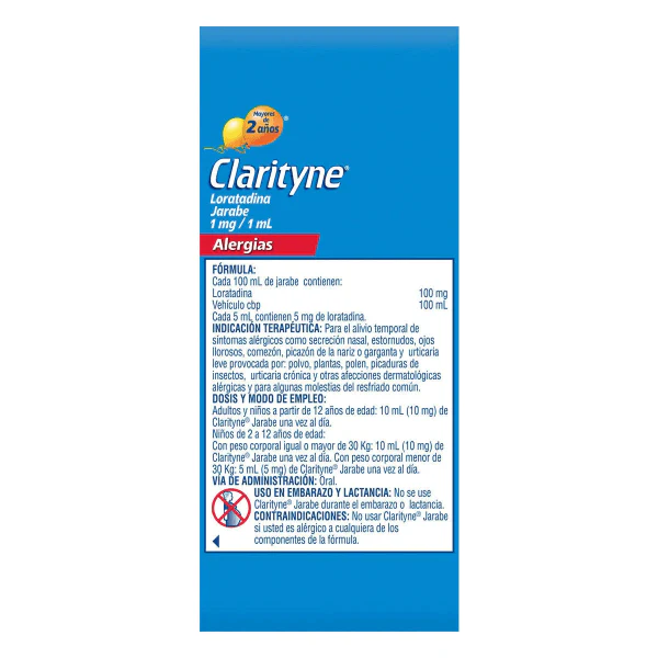 Clarityne 1 Mg Alergias Uva 60 Ml - Image 3