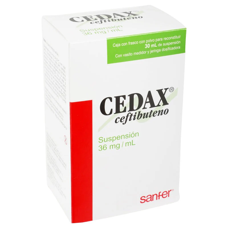 Cedax 36 Mg Polvo Suspension 30 Ml