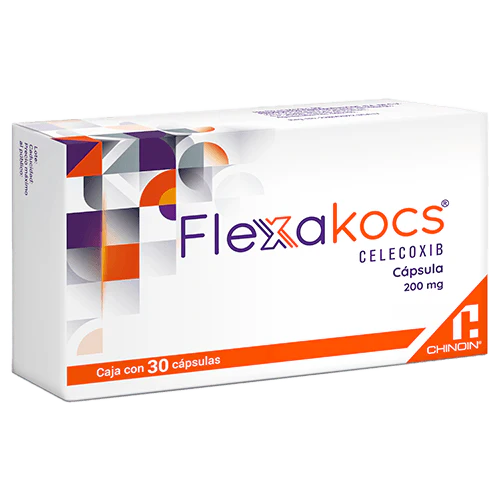 Flexakocks (Celecoxib) 200 Mg Con 30 Capsulas