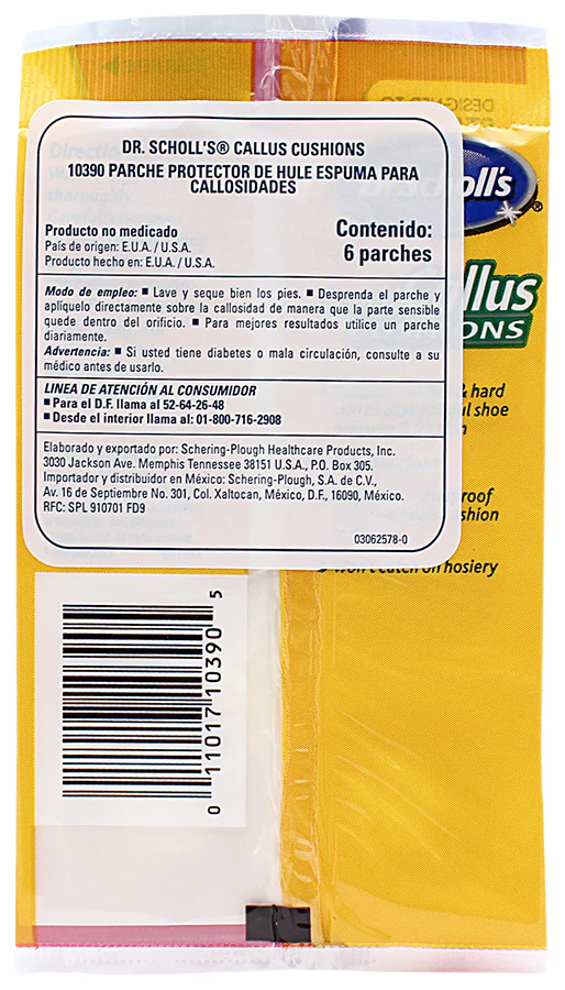 Parche Hulesp Schol Callos Con 6 Piezas - Image 5
