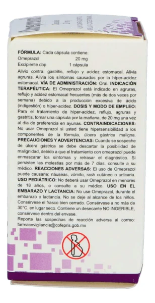 Omeprazol 20Mg Con 30 Capsulas - Image 5