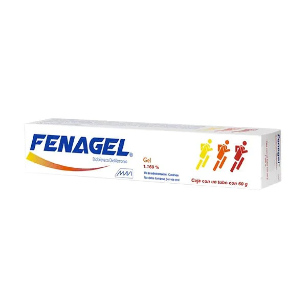 Fenagel (Diclofenaco) Gel Tubo Con 60 G