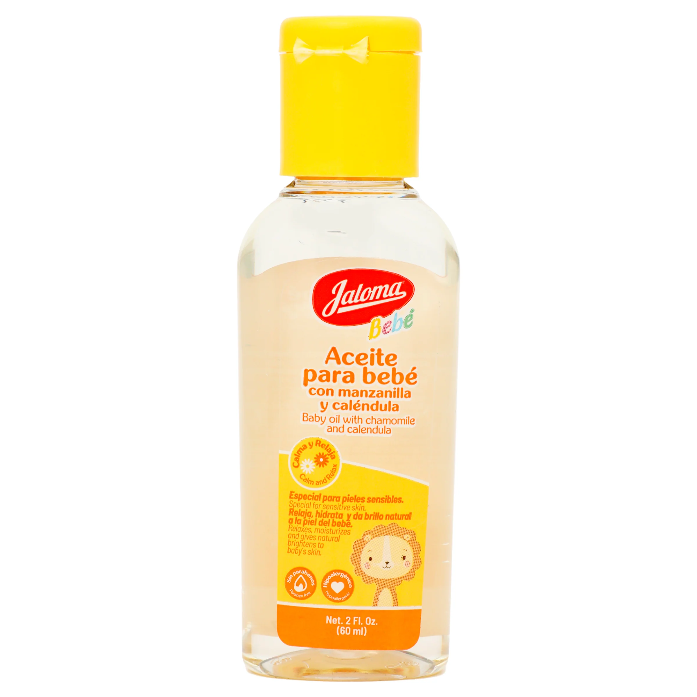 Jaloma Ac Para Bebe Con Manzanilla Y Calendula 60 Ml
