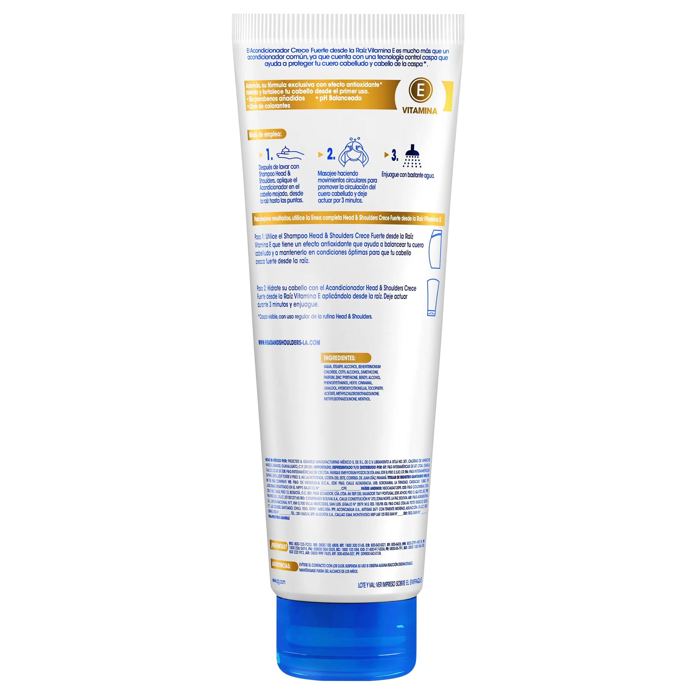Acondicionador Head&Sholders Crece Fuerte 300 Ml - Image 2