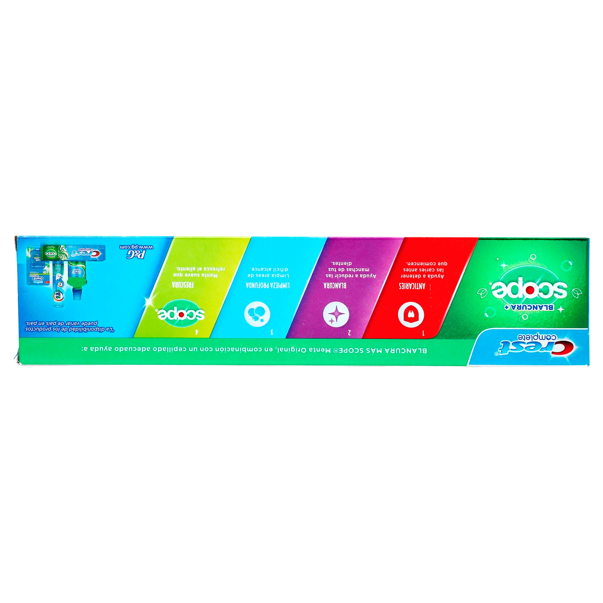 Crema Dental Crest Complet Bla+Scope 66 Ml - Image 7