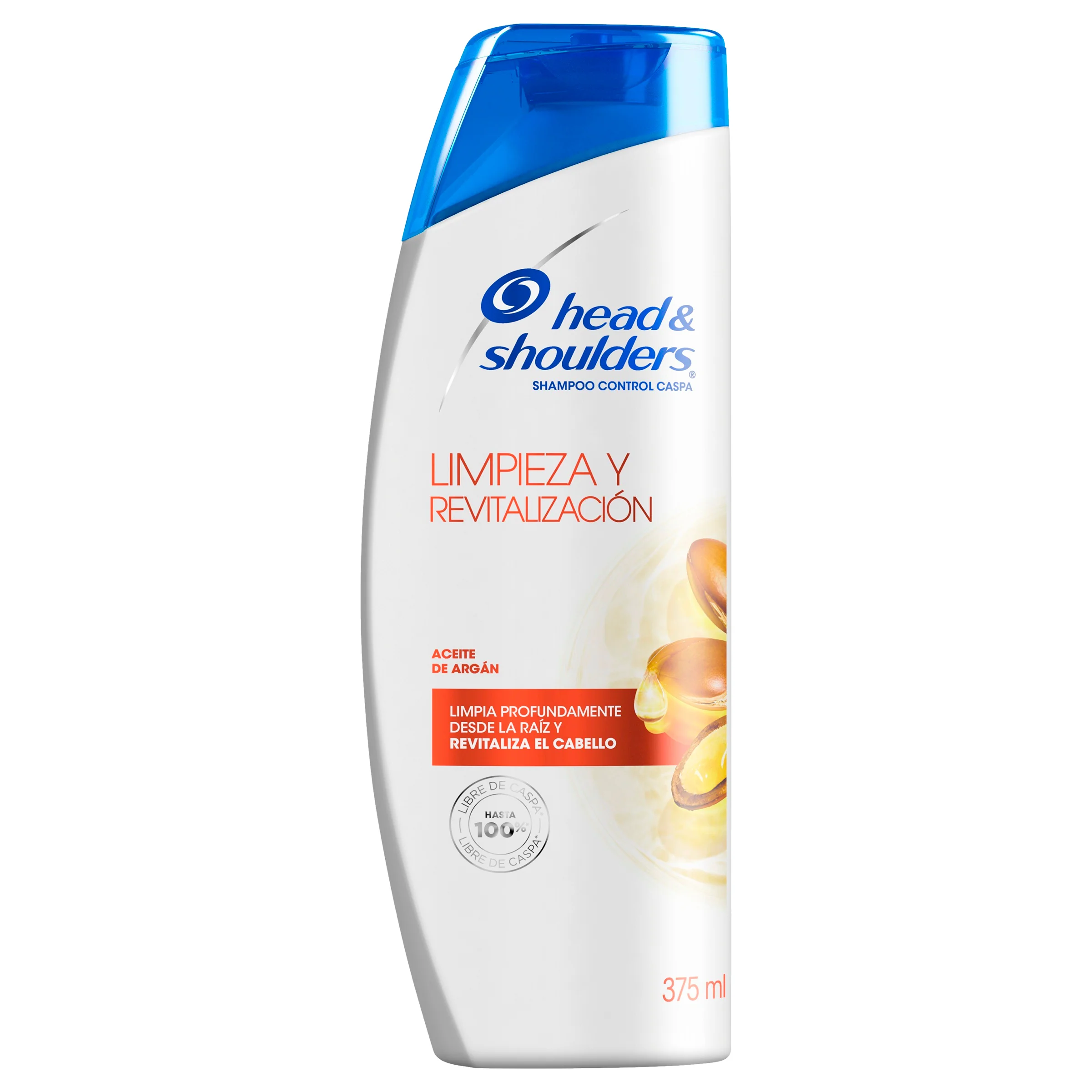 Shampoo H&S Limpieza-Revitalif Ac Argan 375 Ml