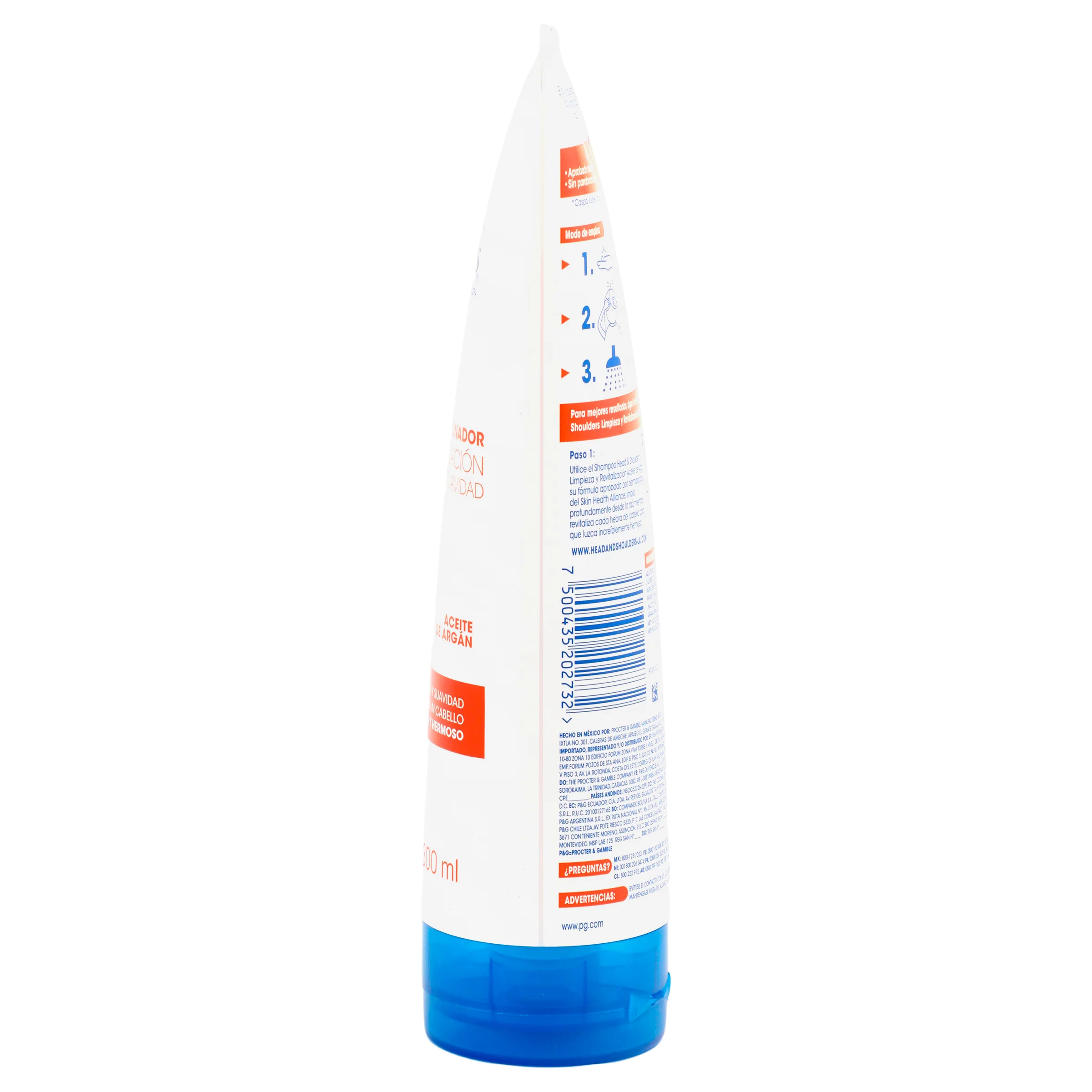 Acondicionador H&S Revi Suav Ac Argan 300 Ml - Image 5