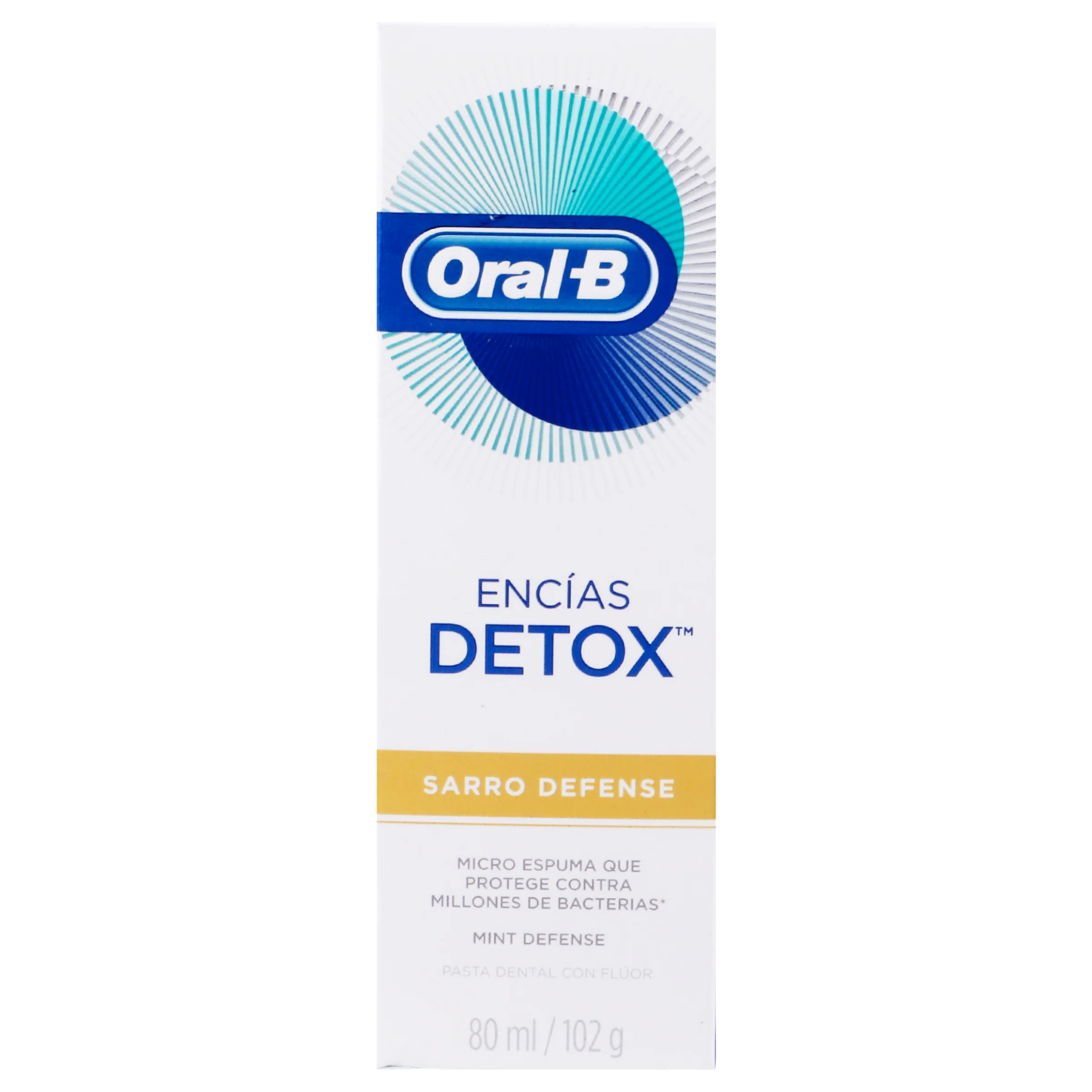 Crema Dental Oral-B Encias Detox 80 Ml