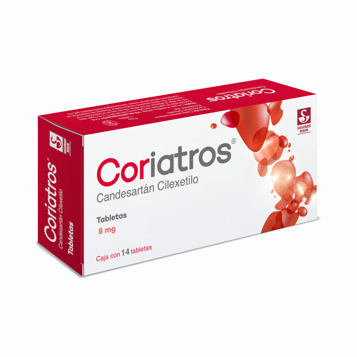 Coriatros 8 Mg - Caja Con 14 Tabletas (Candesartán) - Image 3
