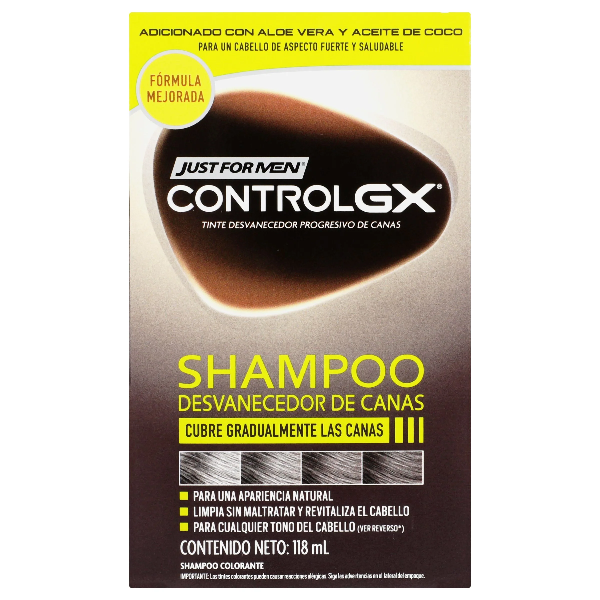 Shampoo Tintes F-Men Controlgx 118 Ml